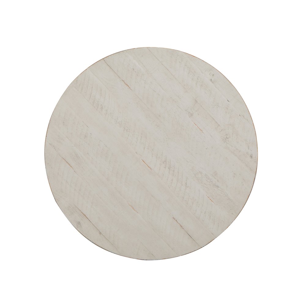 Bronwyn Alabaster Round Accent Table. Picture 4