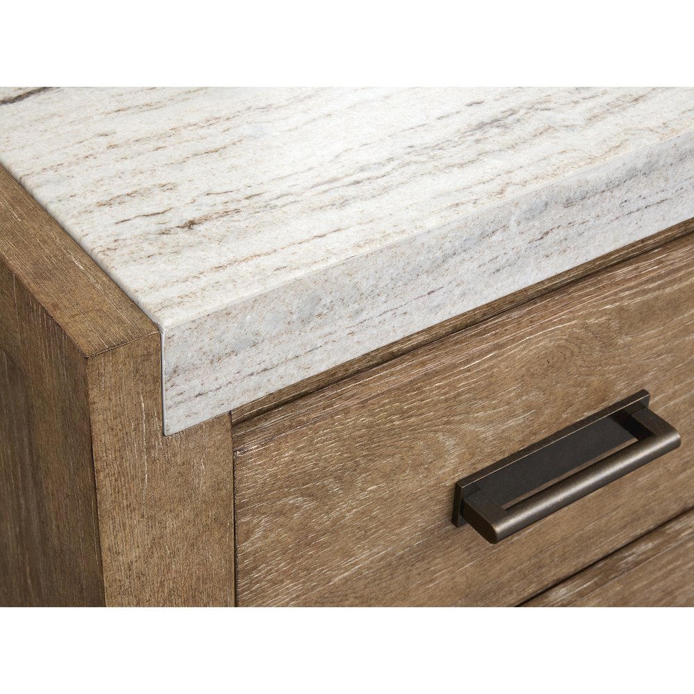 Plum Creek Sierra Brown Drawer Dresser. Picture 4
