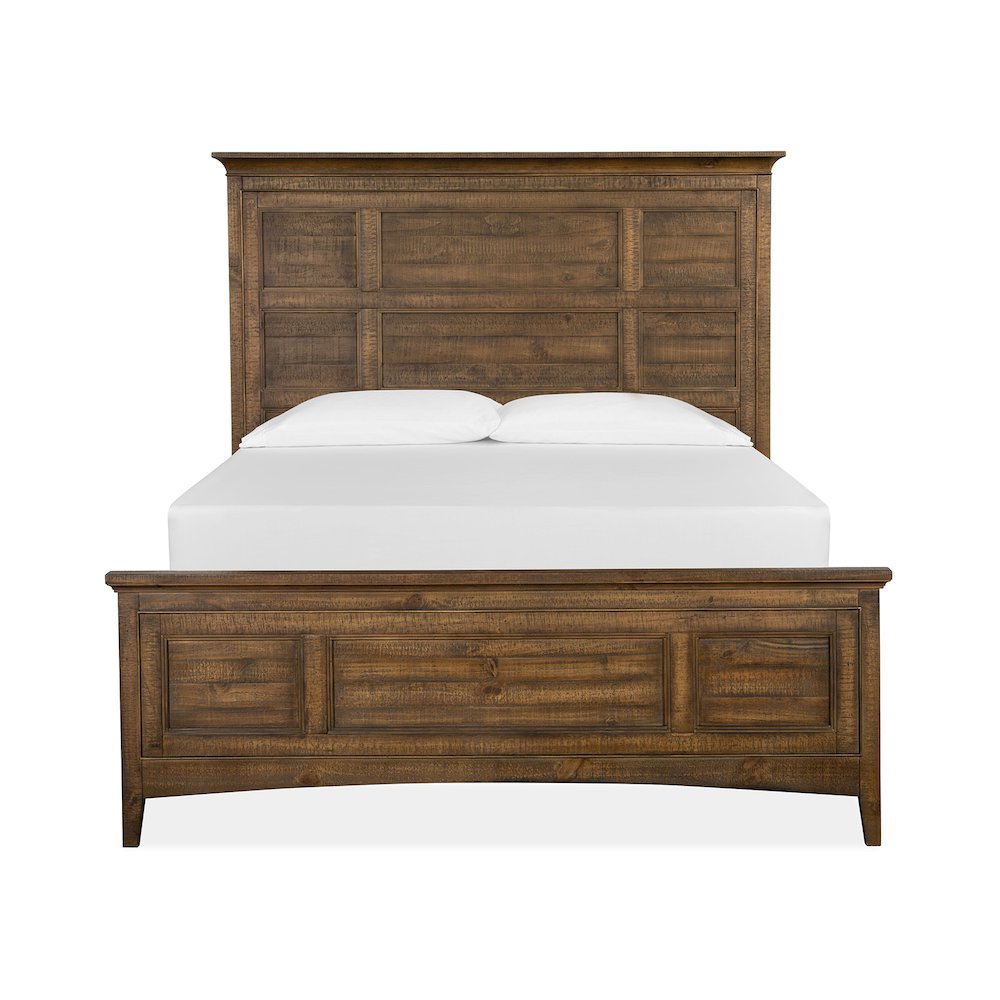 Bay Creek Toasted Nutmeg Queen Panel Storage Bed. Picture 3