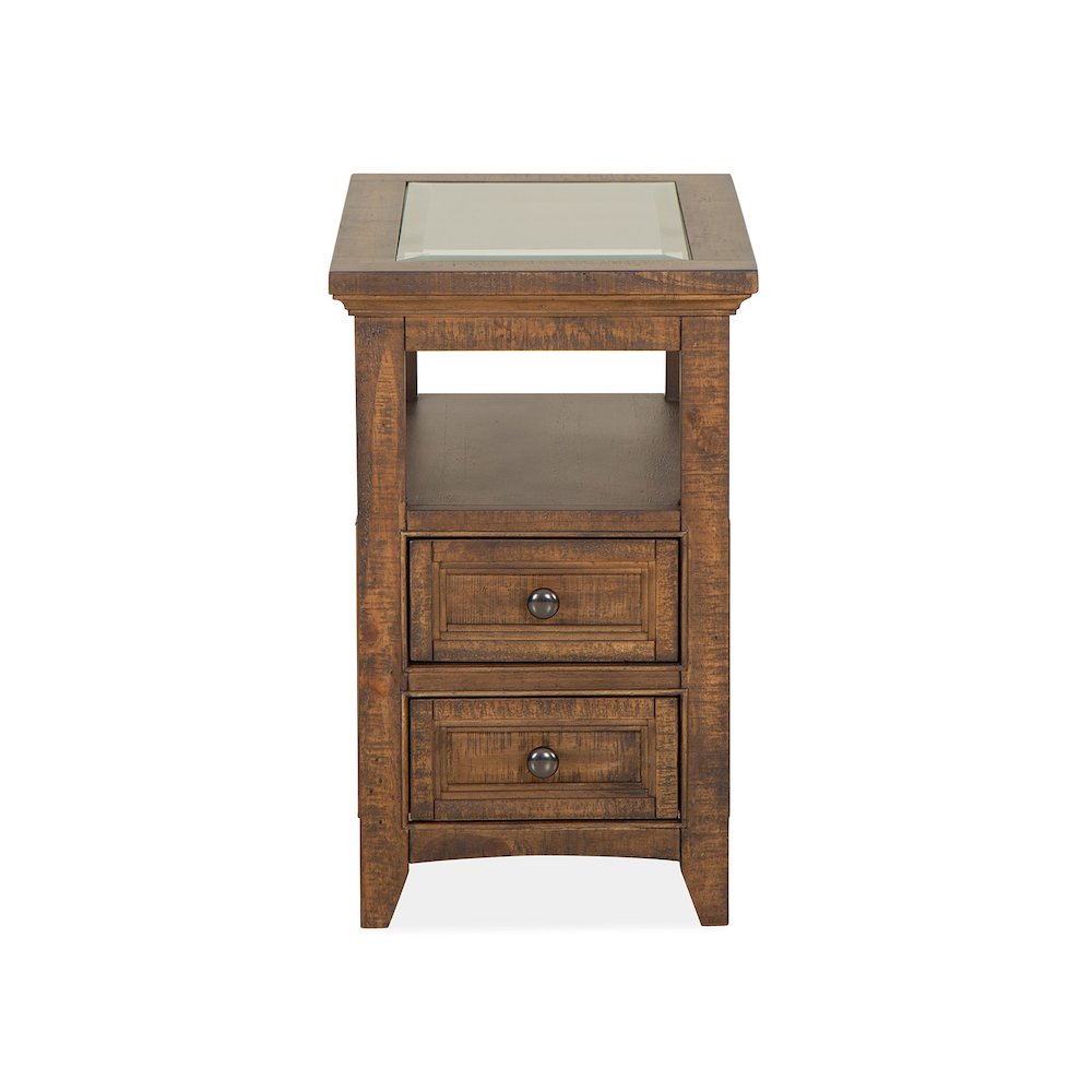 Bay Creek Toasted Nutmeg Chairside End Table. Picture 2