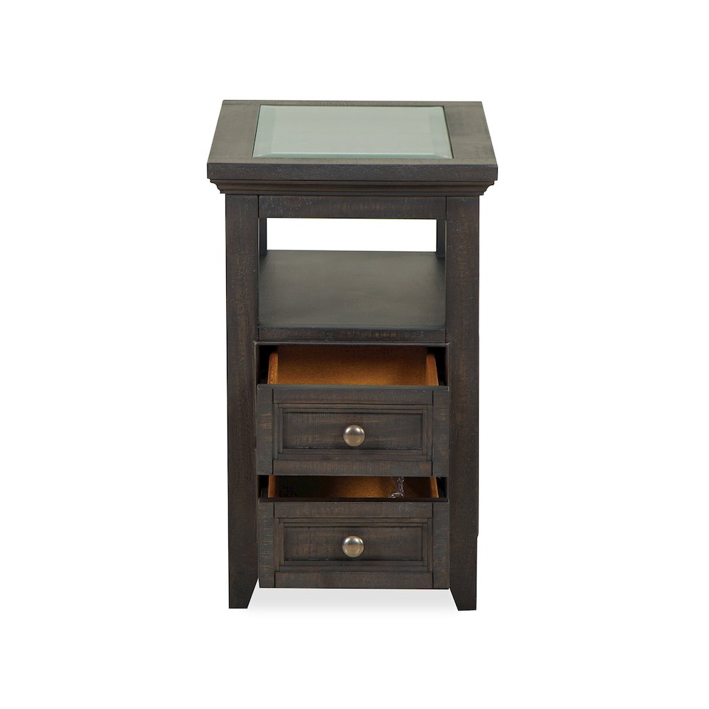 Westley Falls Graphite Chairside End Table. Picture 7