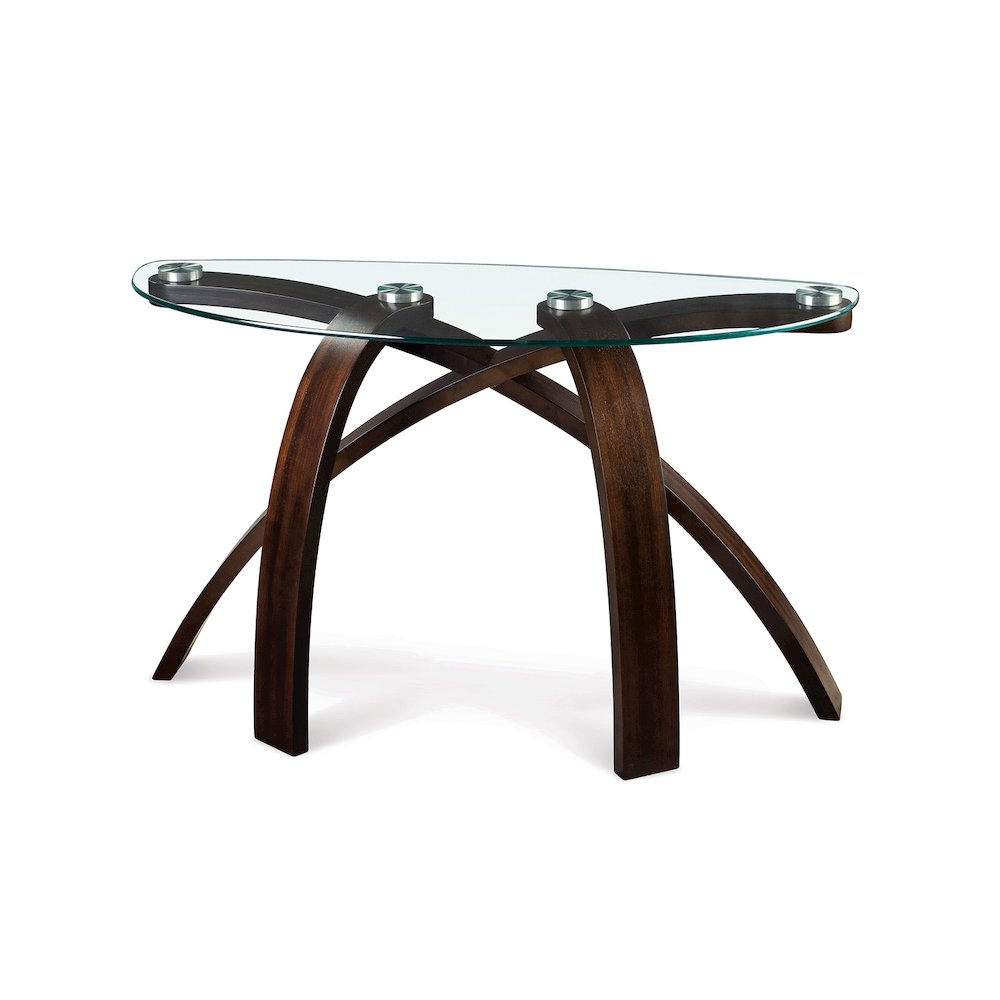 Allure Hazelnut Sofa Table. Picture 1