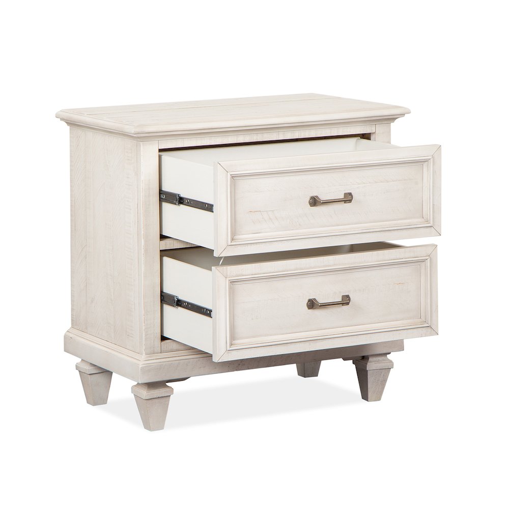 Newport Alabaster Drawer Nightstand. Picture 4