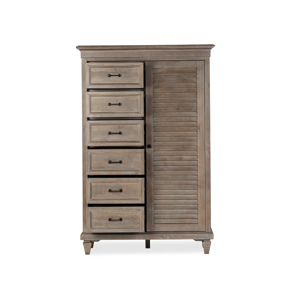 Lancaster Dovetail Grey Gentleman'S Chest. Picture 8