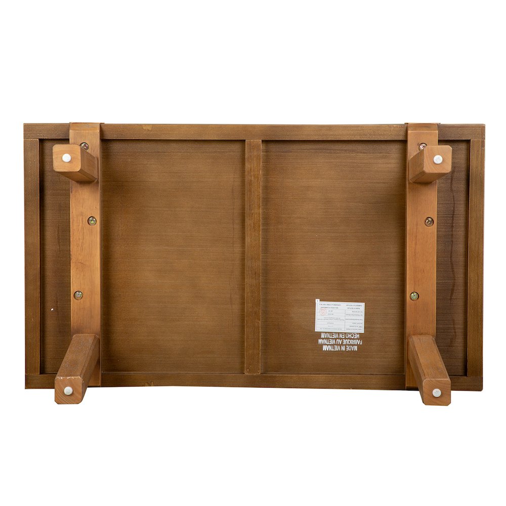 Lindon Belgian Wheat Rectangular Cocktail Table. Picture 5