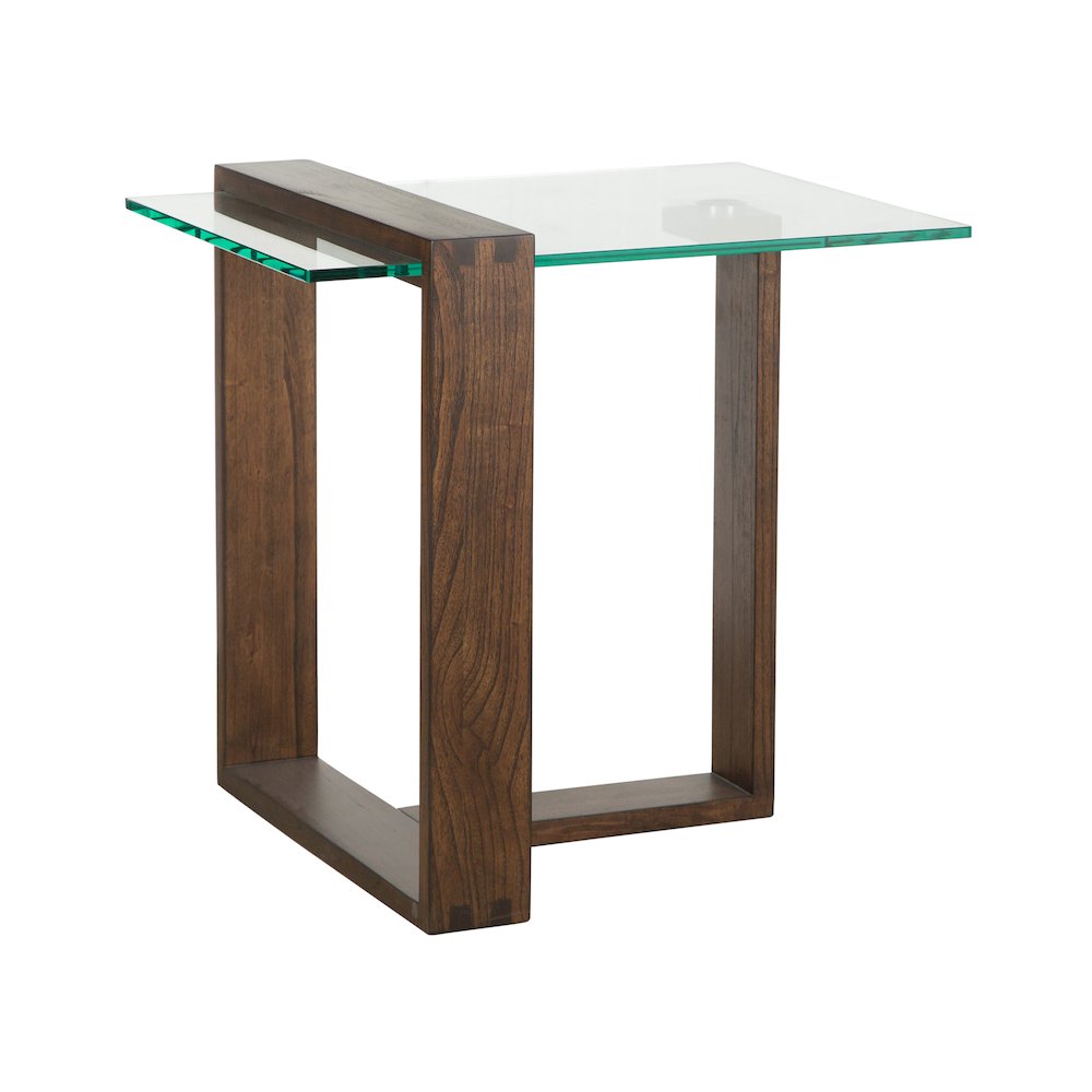 Bristow Acorn Rectangular End Table. Picture 1