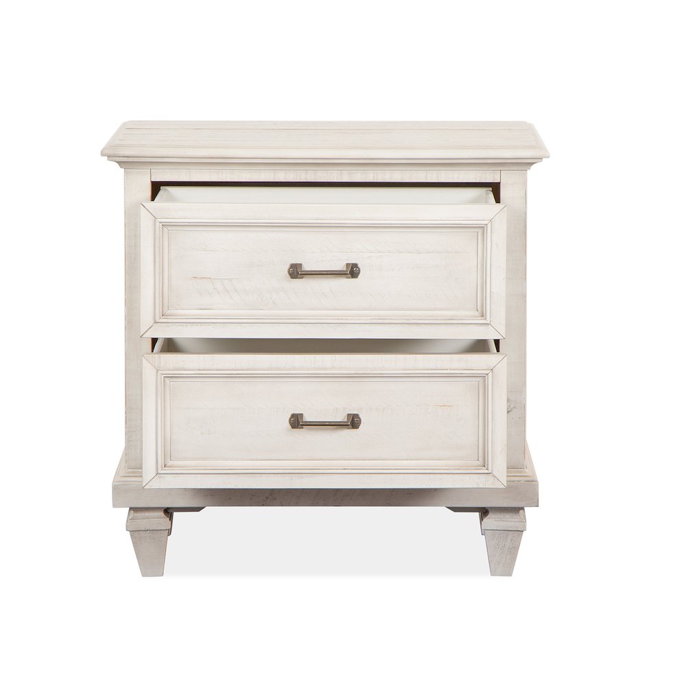 Newport Alabaster Drawer Nightstand. Picture 6