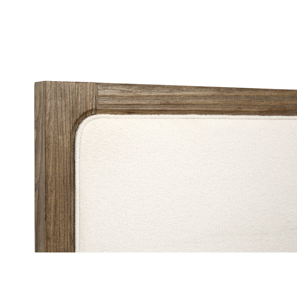 Westbourne Dark Umber Queen Upholstered Panel Bed. Picture 4