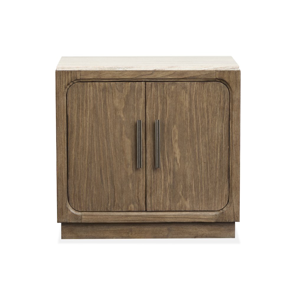Westbourne Dark Umber Door Nightstand. Picture 2