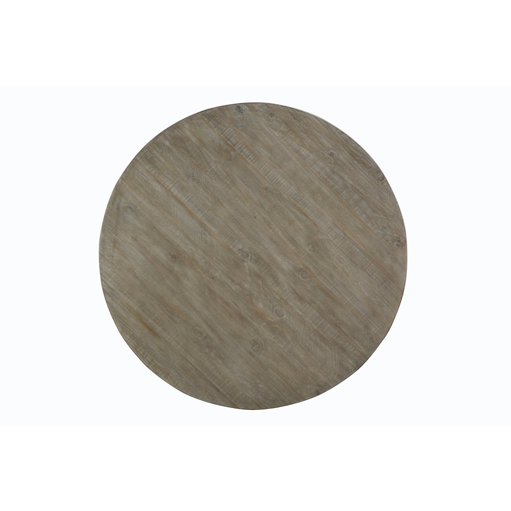 Tinley Park Dove Tail Grey 48" Round Dining Table. Picture 4