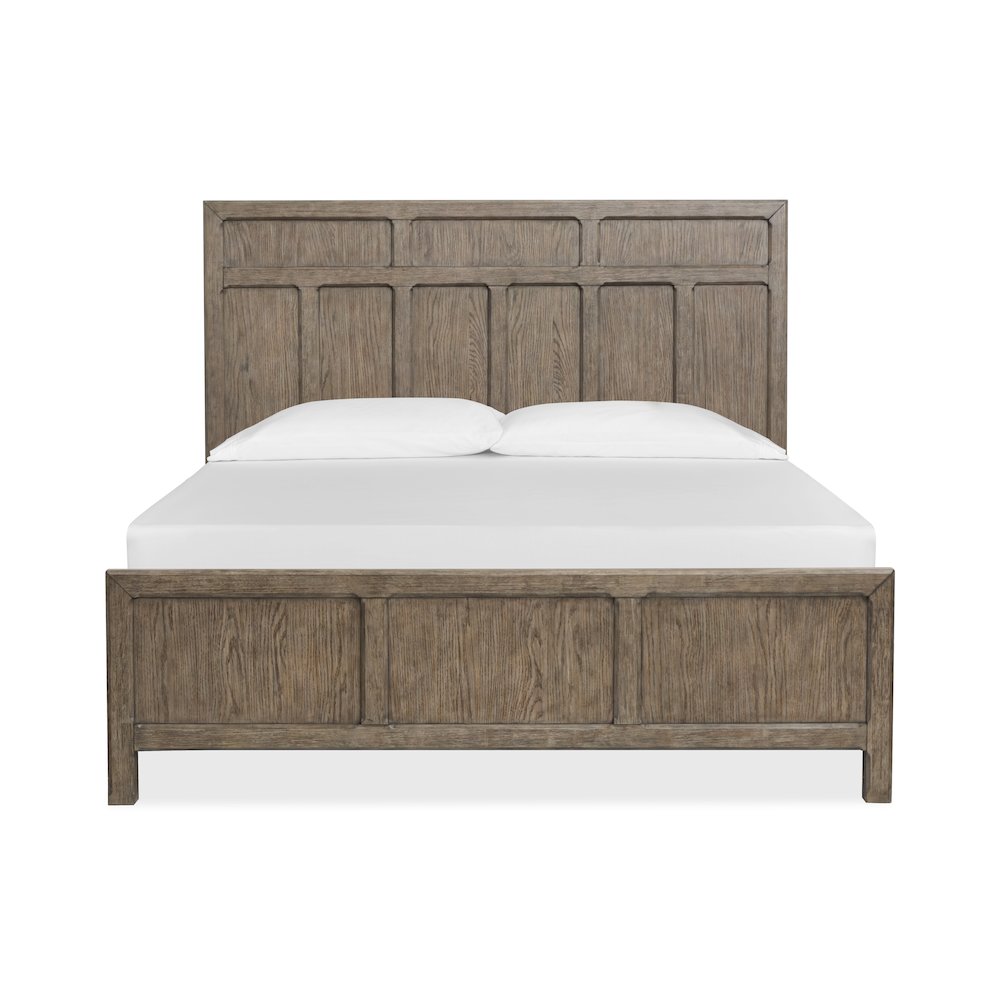 Claremont Smokey Taupe Queen Panel Bed. Picture 2