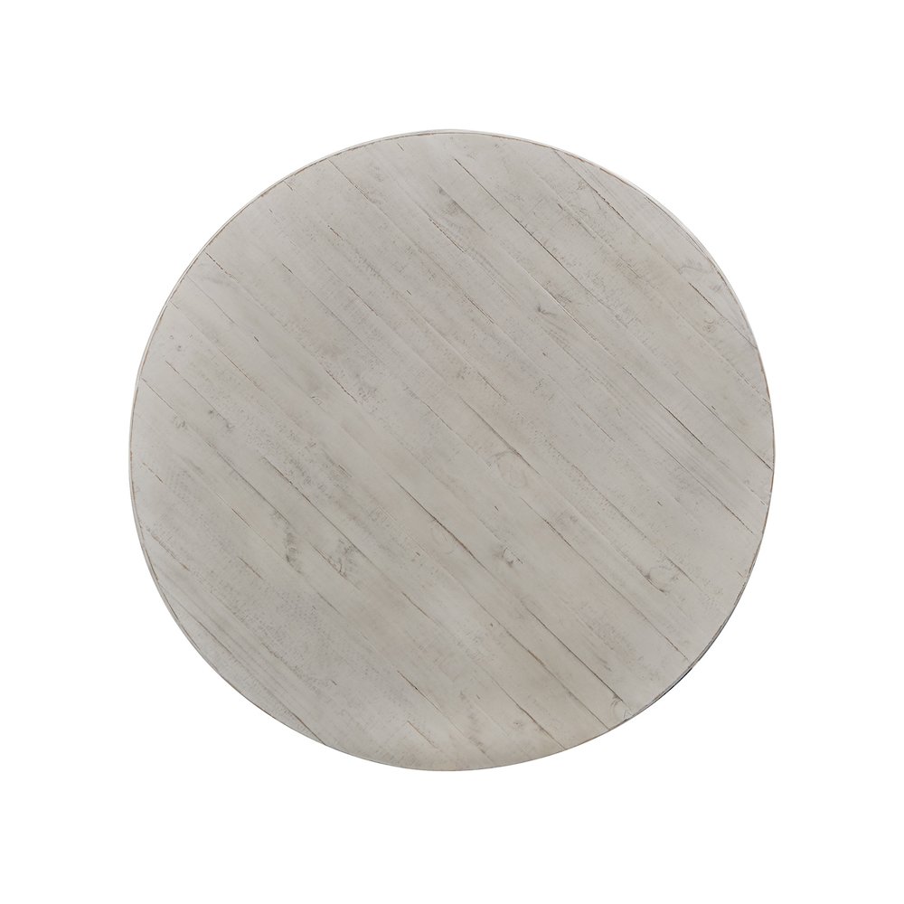 Bronwyn Alabaster And Toasted Nutmeg 48" Round Dining Table. Picture 4