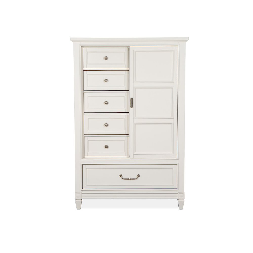 Willowbrook Egg Shell White With Slight Rub Through Door Chest. Picture 2