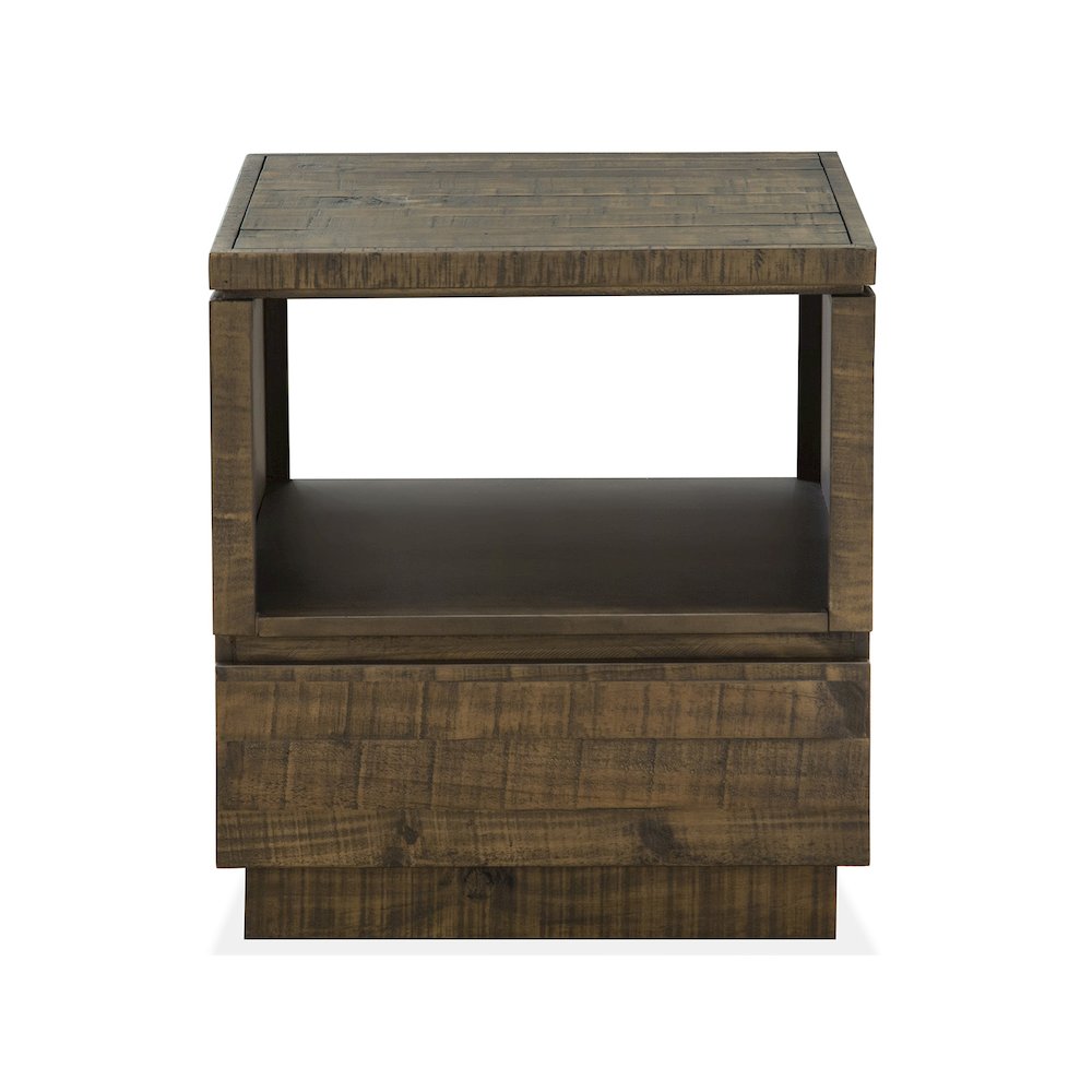 Baisden Tobacco Rectangular End Table. Picture 2
