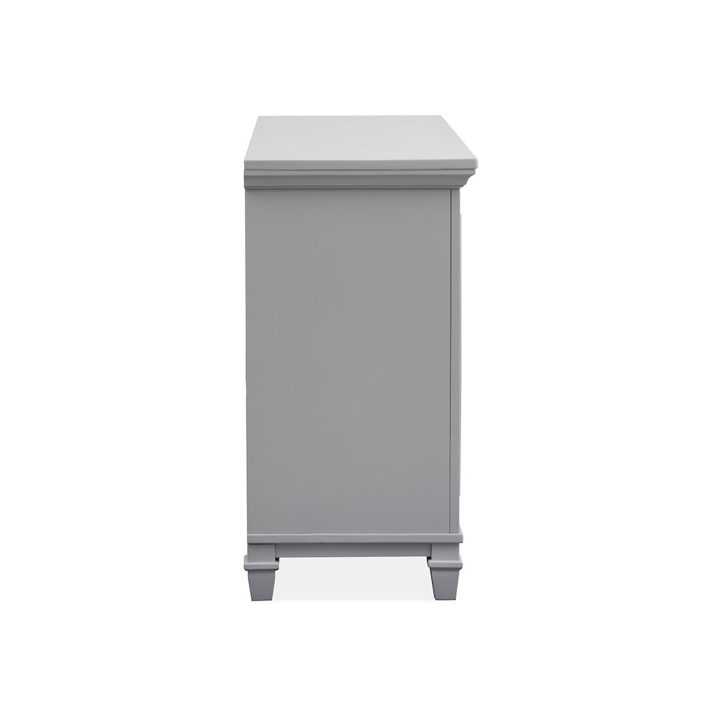 Charleston Harbor Gray Grey Server. Picture 3