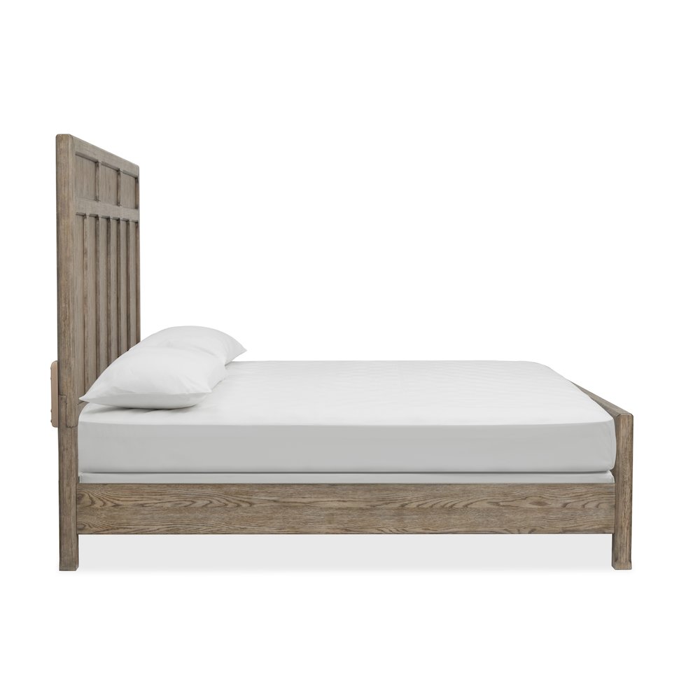 Claremont Smokey Taupe Queen Panel Bed. Picture 3