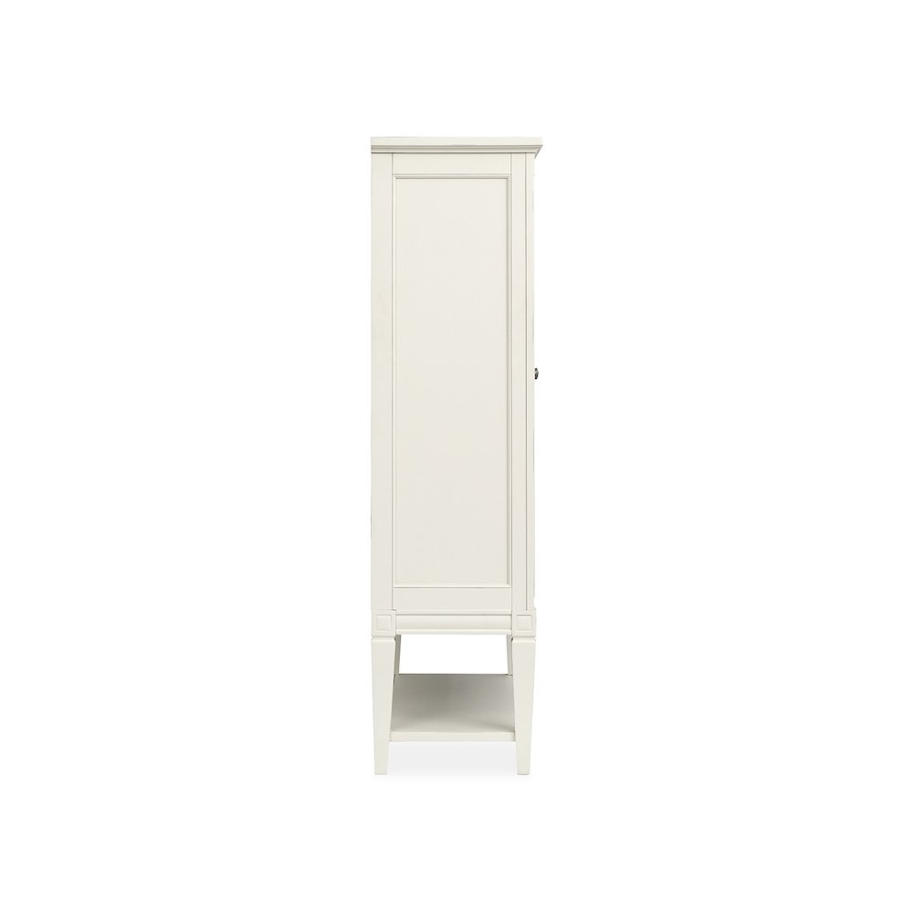 Willowbrook Egg Shell White Display Cabinet. Picture 3