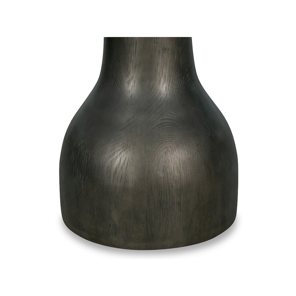 Bosley Coffee Bean Round Accent Table. Picture 5