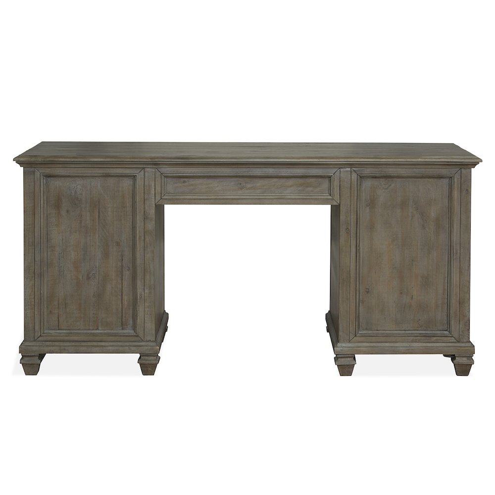 Lancaster Dovetail Grey Executive Desk. Picture 4