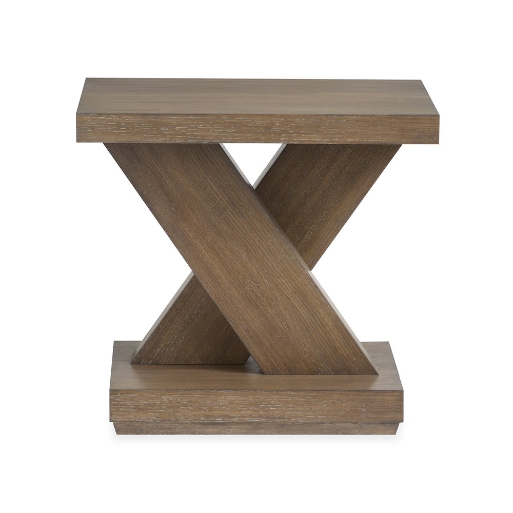 Lansbury Antique Wheat Rectangular End Table. Picture 2
