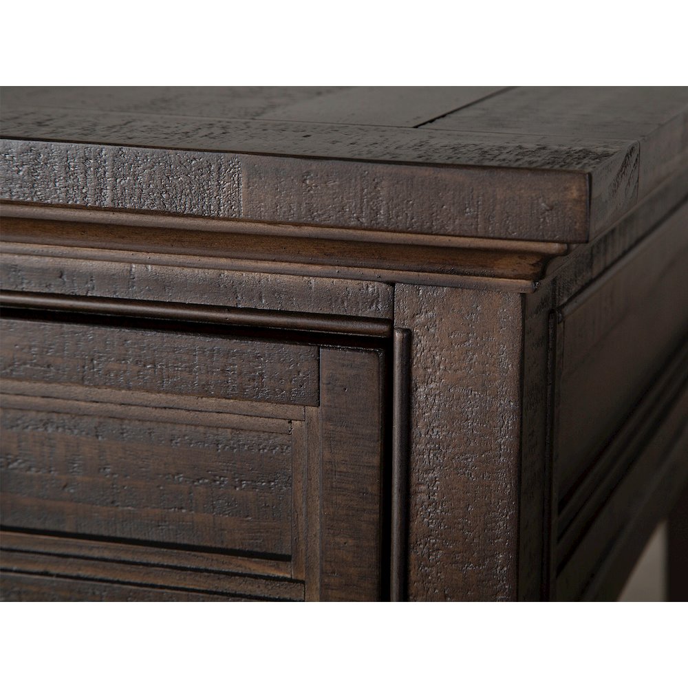 Westley Falls Graphite Rectangular End Table. Picture 8