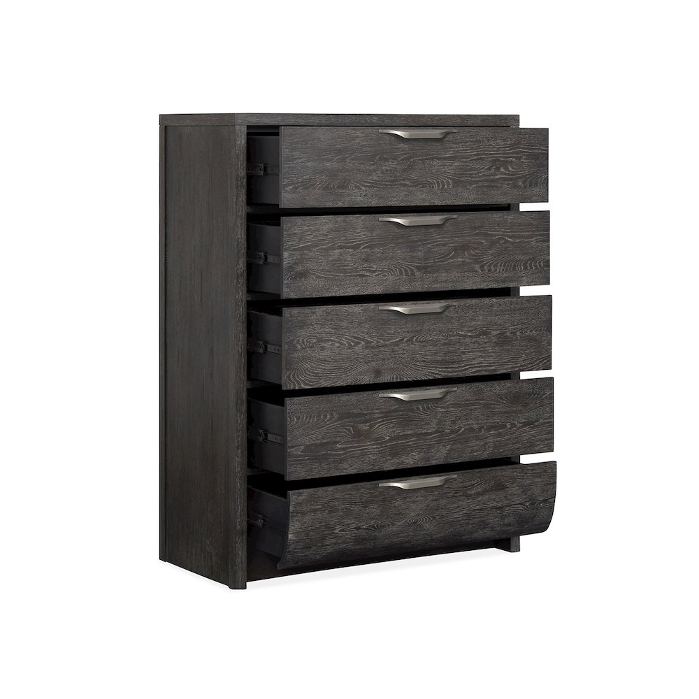 Kinsley Black Heron Drawer Chest. Picture 4