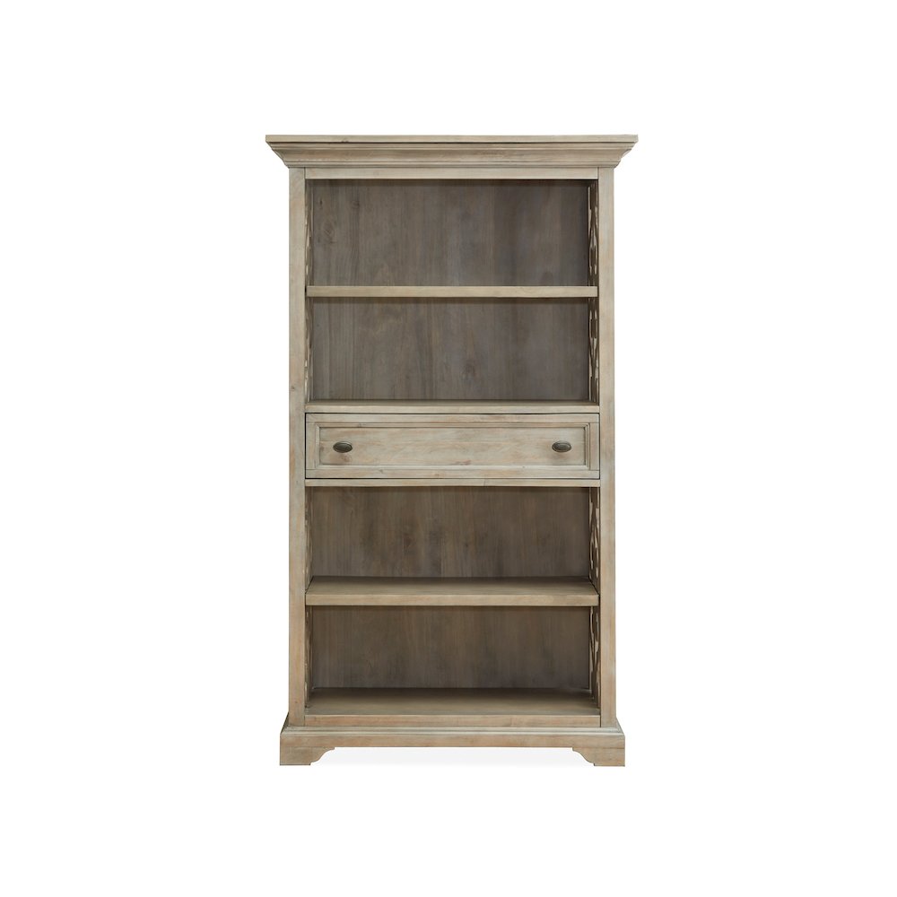 Tinley Park Dove Tail Grey Bookcase. Picture 2