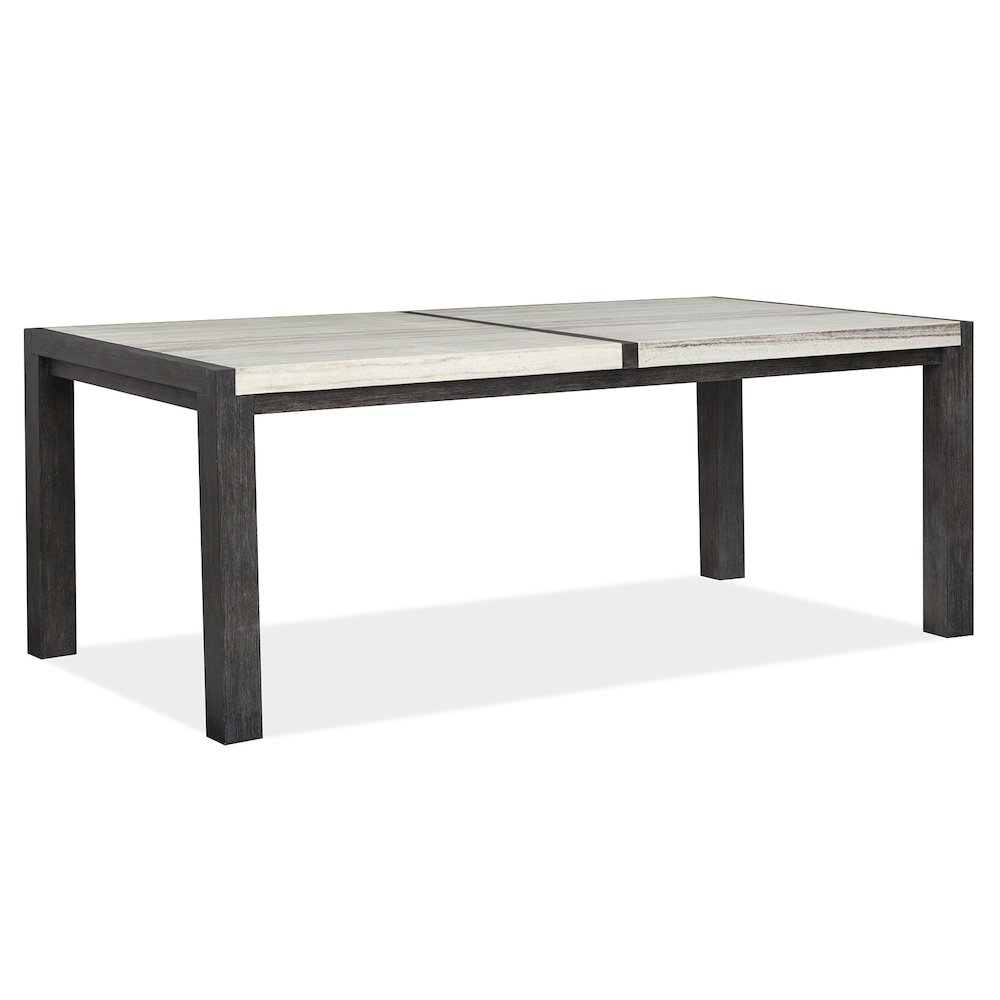 Plum Creek Ravenwood Black Rectangular Dining Table. Picture 1