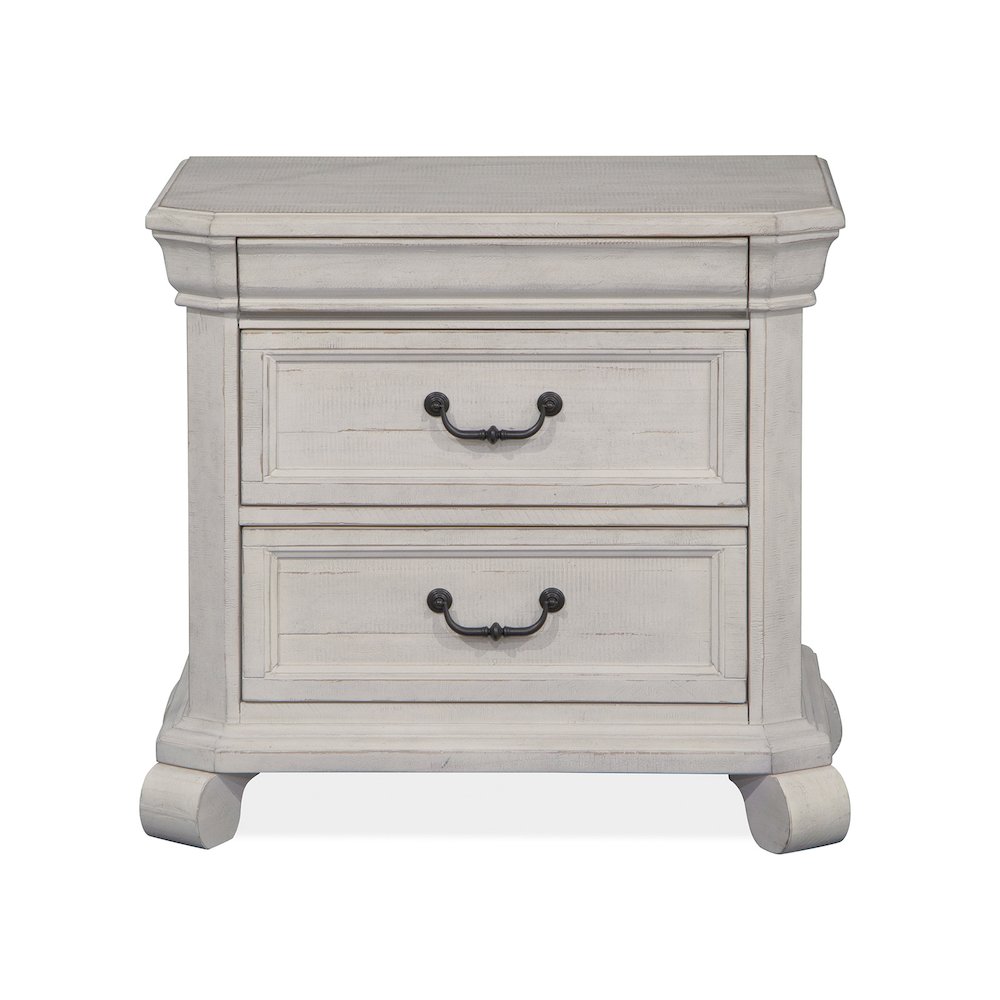 Bronwyn Alabaster Drawer Nightstand. Picture 2