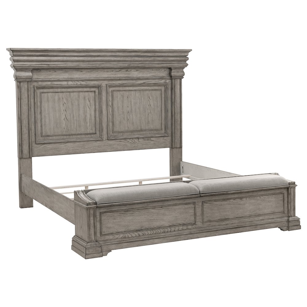 Pulaski Madison Ridge Heritage Taupe Queen Panel Bed. Picture 3