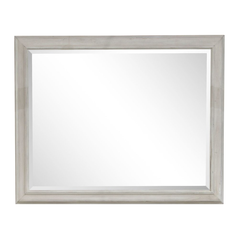Bronwyn Alabaster Drawer Dresser With Landscape Mirror. Picture 4