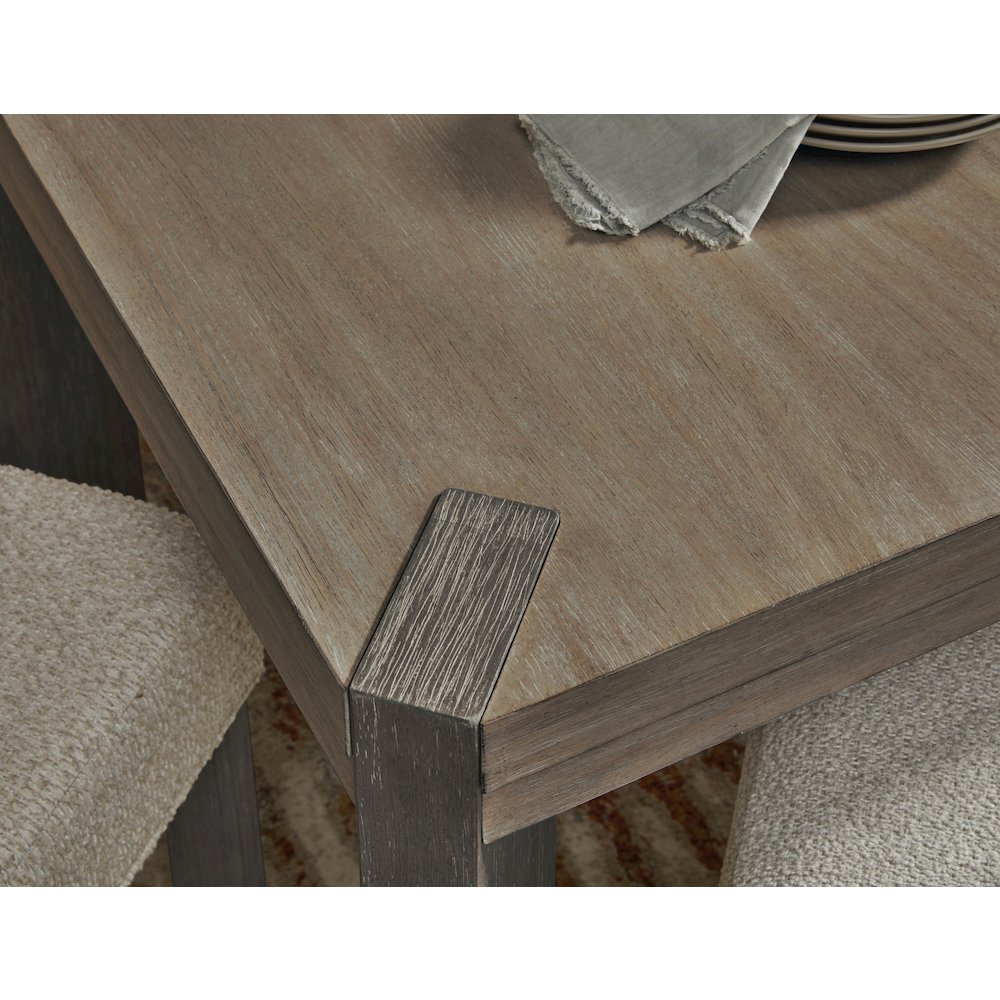 Pulaski Anderson Park Moose Trail And Frontier Brown Leg Dining Table. Picture 7
