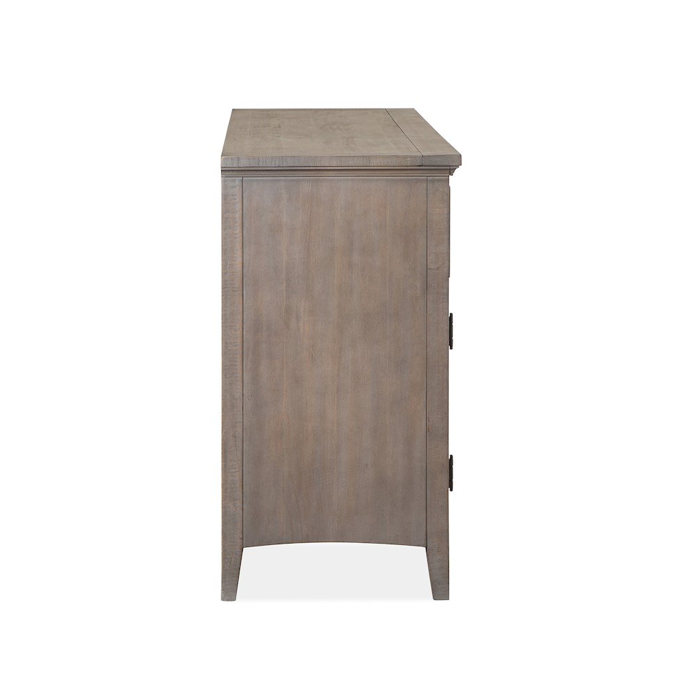 Paxton Place Dovetail Grey Buffet. Picture 3