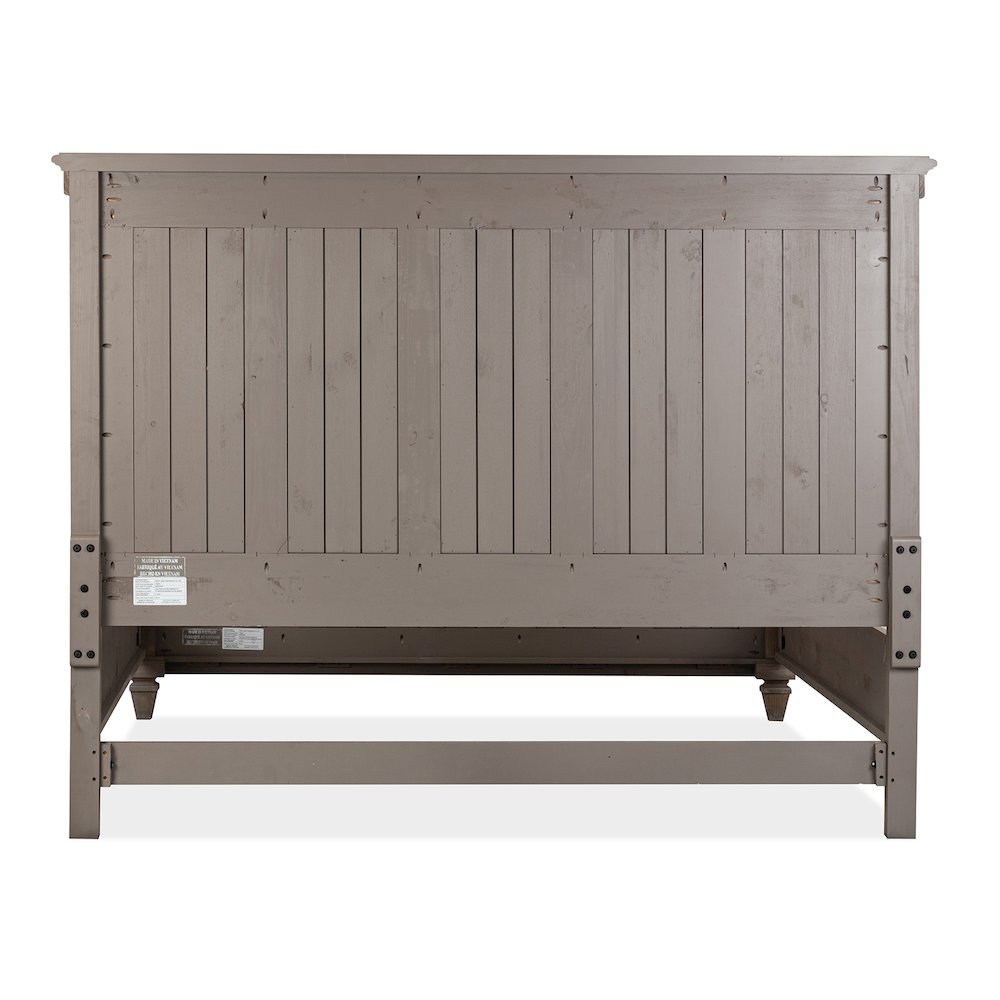 Lancaster Dovetail Grey King Panel Bed. Picture 4