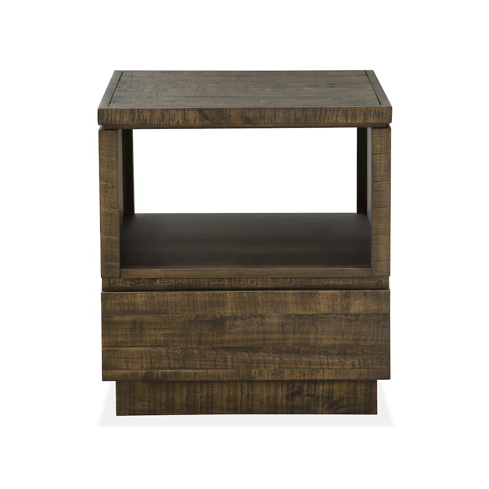 Baisden Tobacco Rectangular End Table. Picture 4