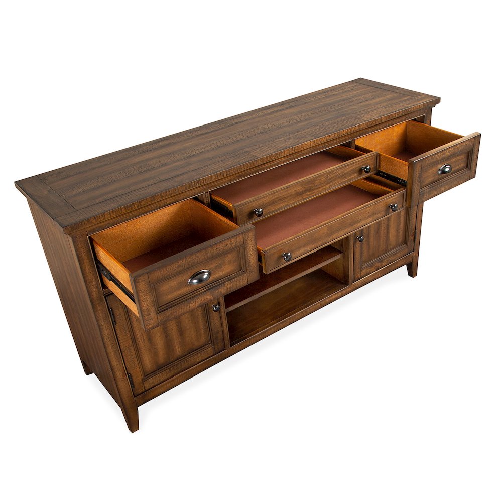 Bay Creek Toasted Nutmeg Buffet. Picture 5