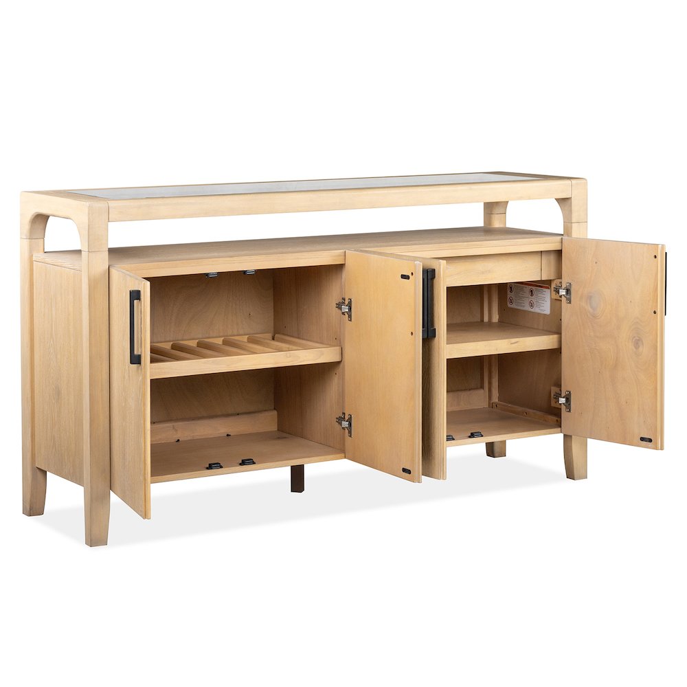 Somerset Butternut Sideboard. Picture 4