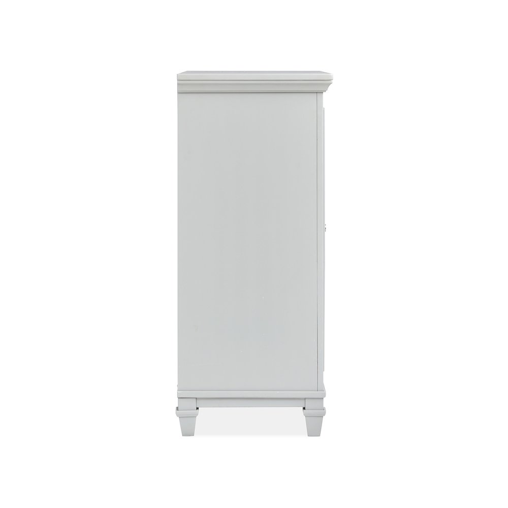 Charleston Harbor Gray Grey Door Chest. Picture 3