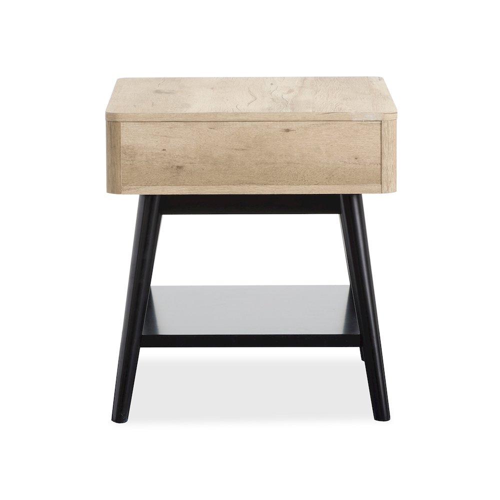 Fletcher Driftwood Rectangular End Table. Picture 5