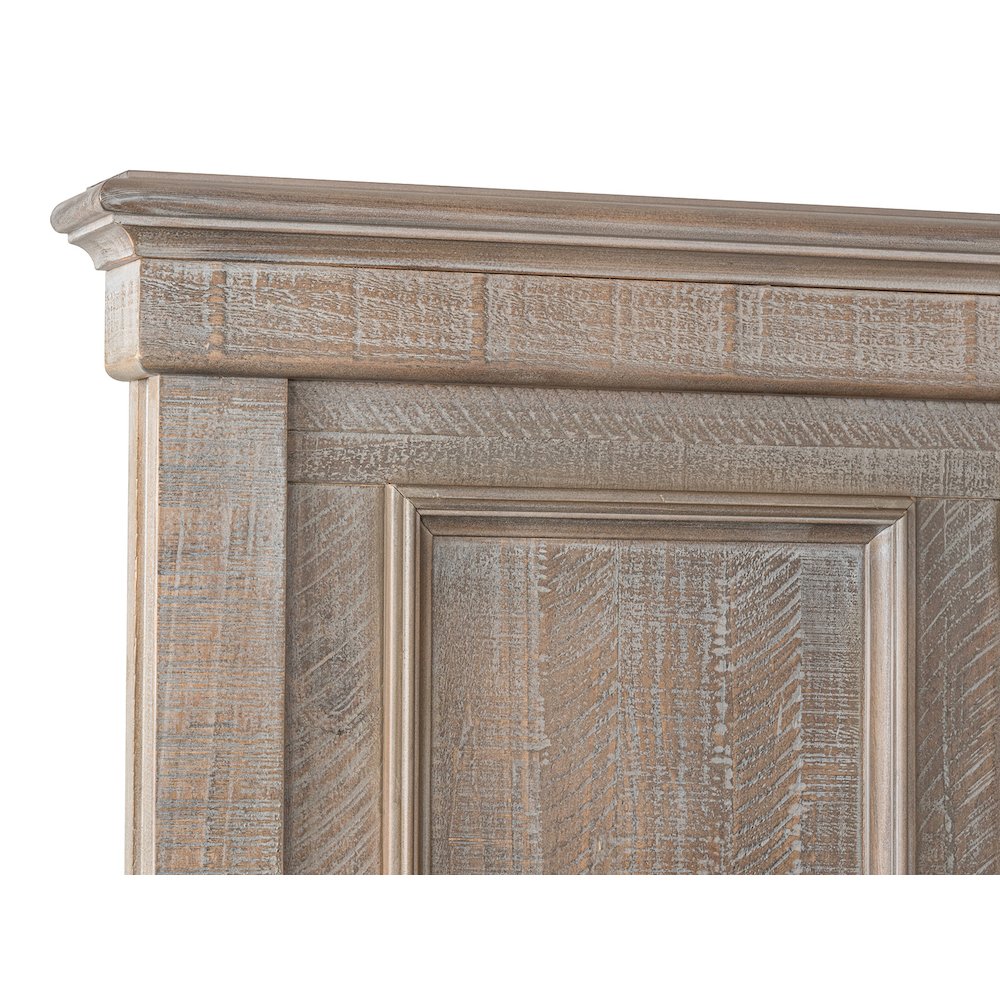 Lancaster Dovetail Grey Queen Panel Bed. Picture 6