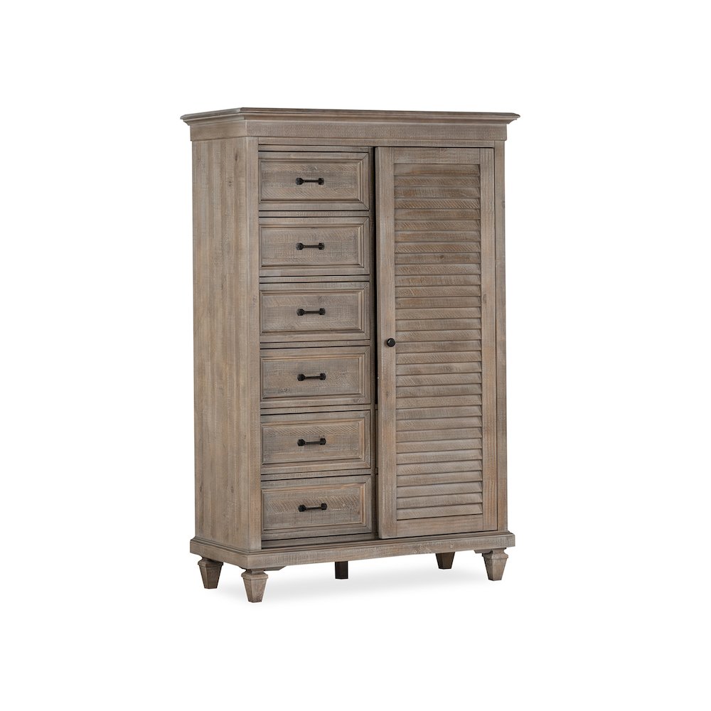Lancaster Dovetail Grey Gentleman'S Chest. Picture 1