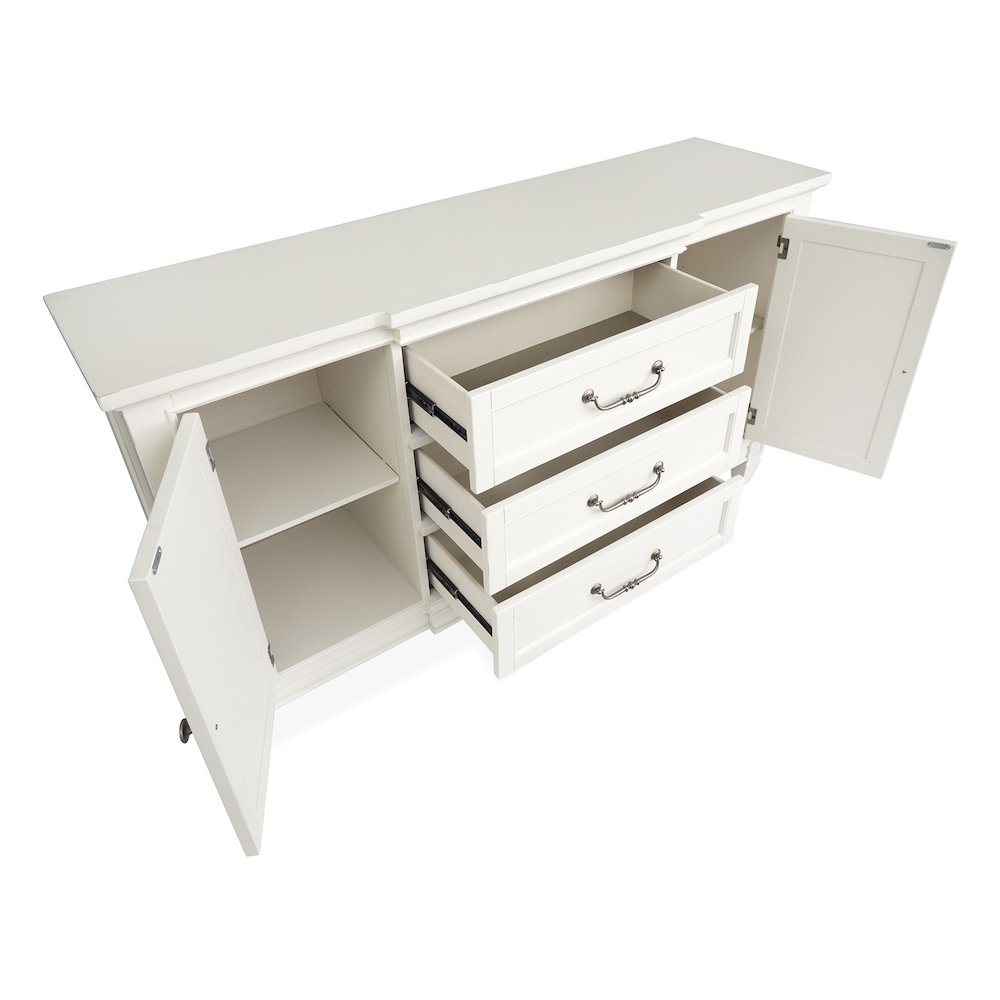 Willowbrook Egg Shell White Buffet. Picture 6