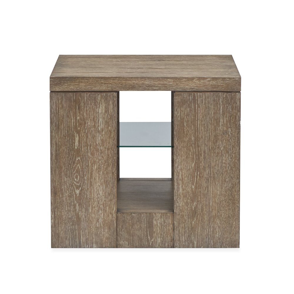 Conway Spiced Brown Rectangular End Table. Picture 4