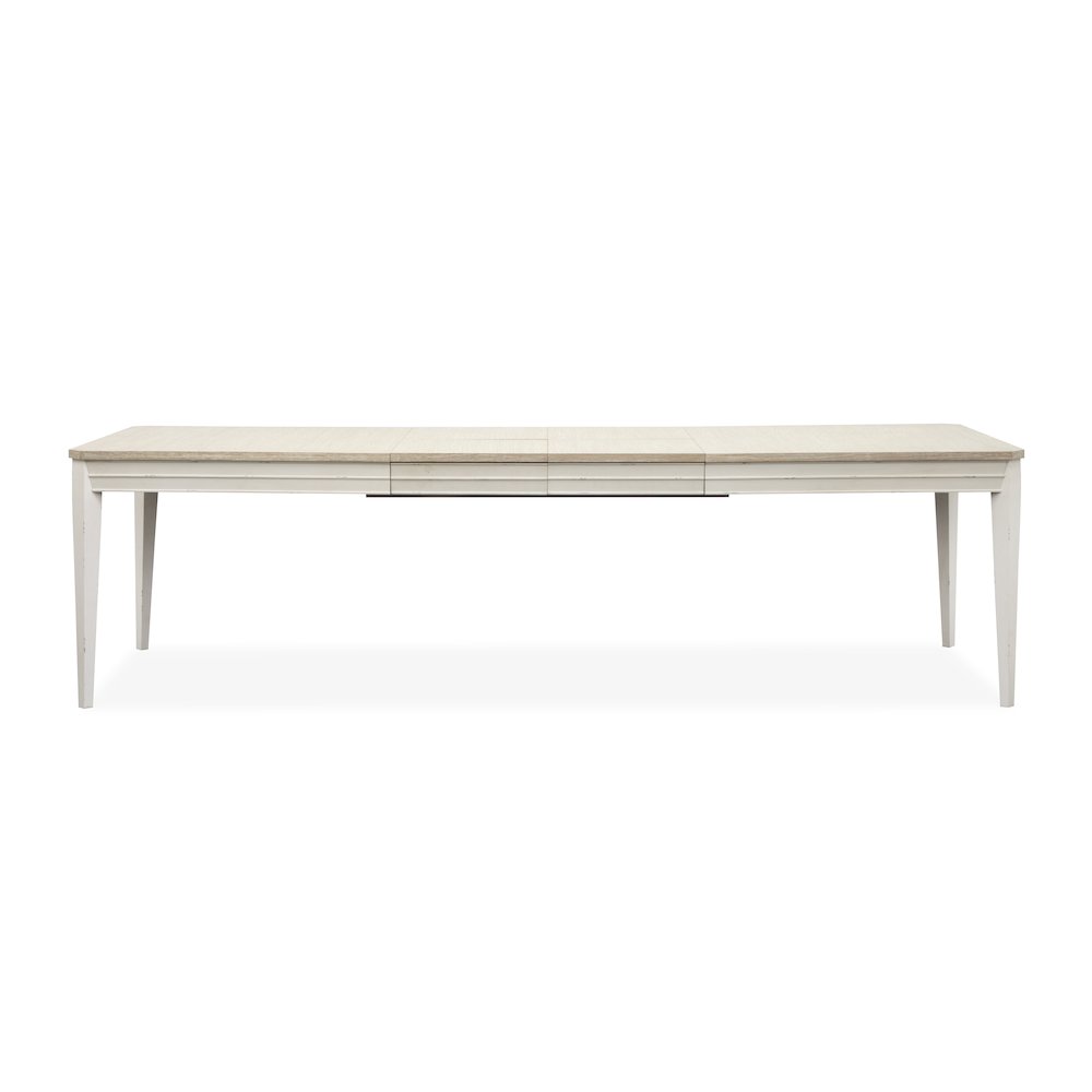 Echo Isles Sea Pearl And Driftwood Extendable Rectangular Dining Table. Picture 6