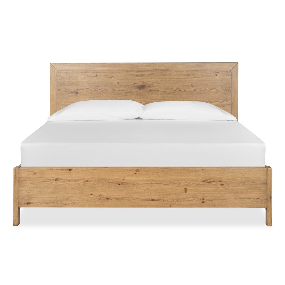 Davenport Rustic Caramel King Panel Bed. Picture 2