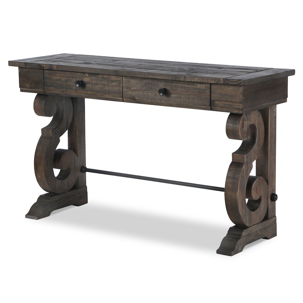 Bellamy Peppercorn Rectangular Sofa Table. Picture 1