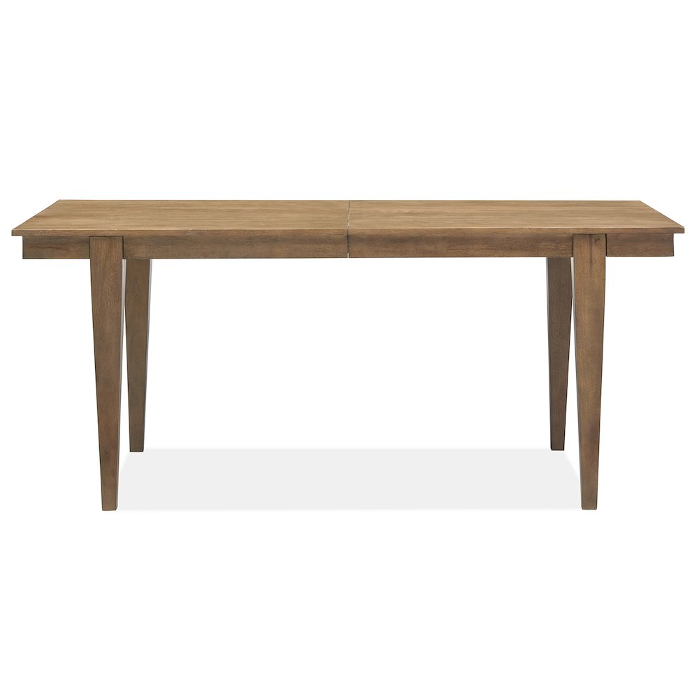 Lindon Belgian Wheat Extendable Rectangular Dining Table. Picture 2