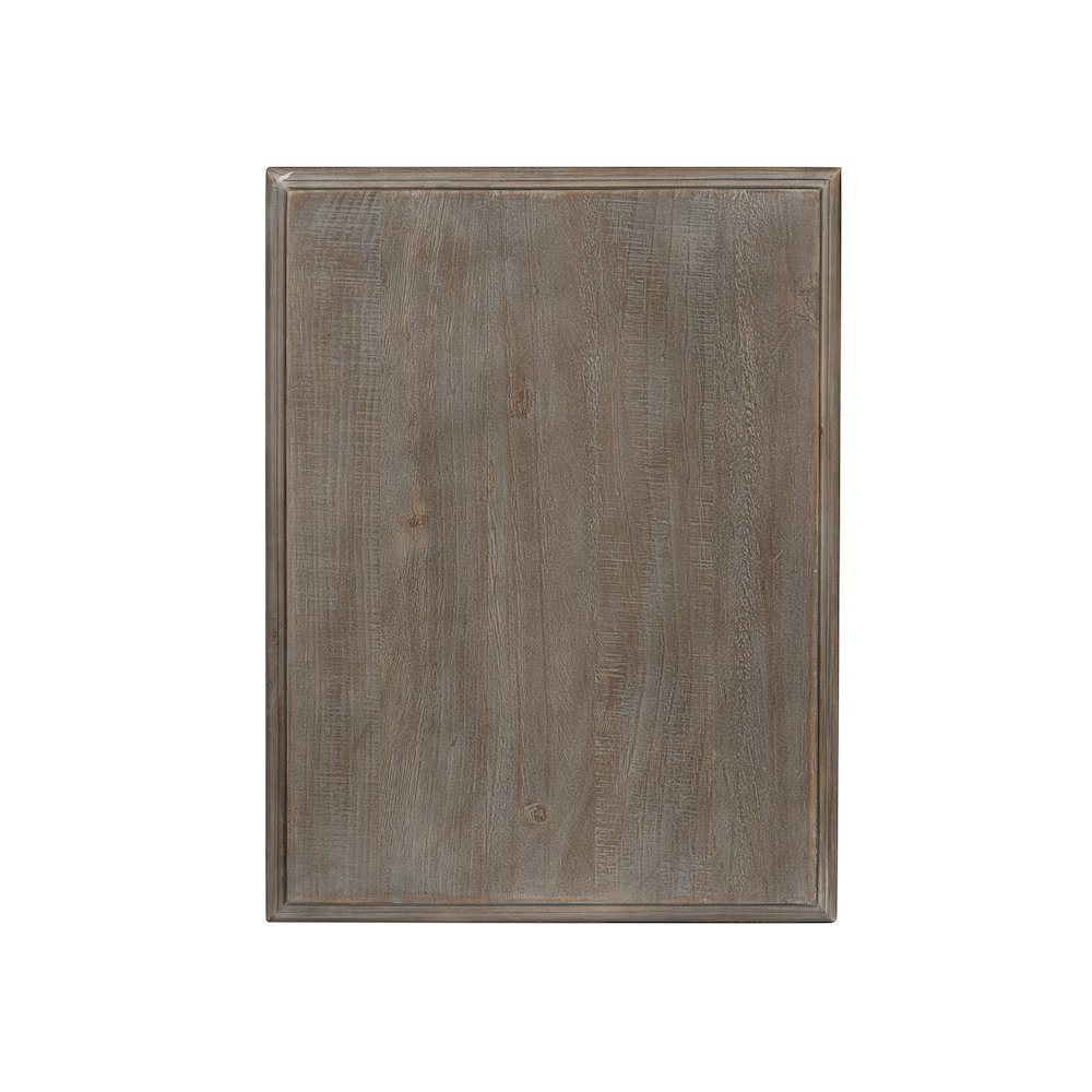 Lancaster Dovetail Grey Chairside End Table. Picture 8