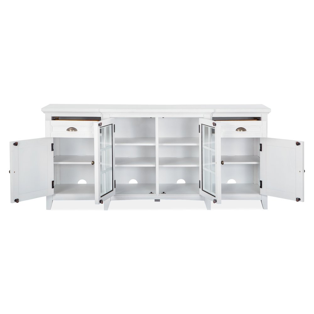 Heron Cove Chalk White 70" Console. Picture 5