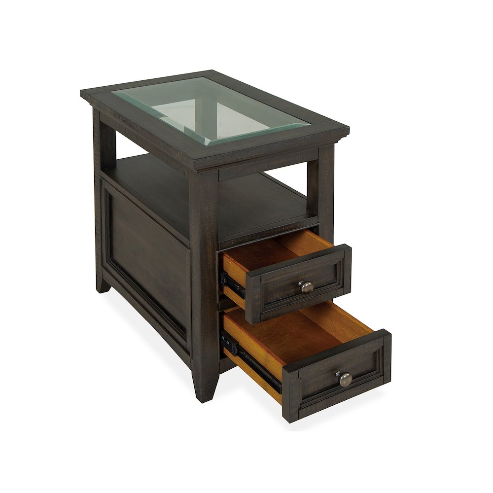 Westley Falls Graphite Chairside End Table. Picture 6